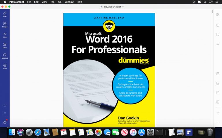Wondershare PDFelement Pro 2022 for macOS Free Download
