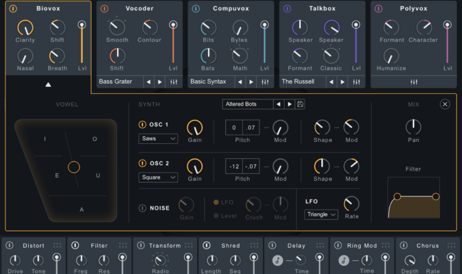 iZotope VocalSynth Pro 2 for macOS Free Download