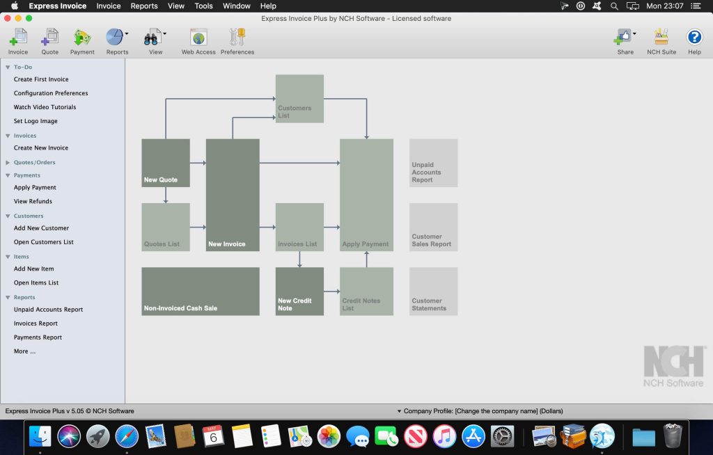 Express Invoice Plus 2022 for Mac Free Download