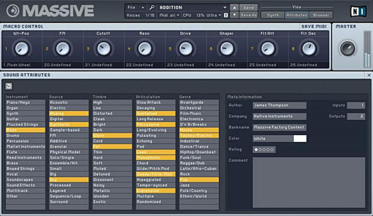 Native Instruments Massive 1.5.9 for Mac Free Download