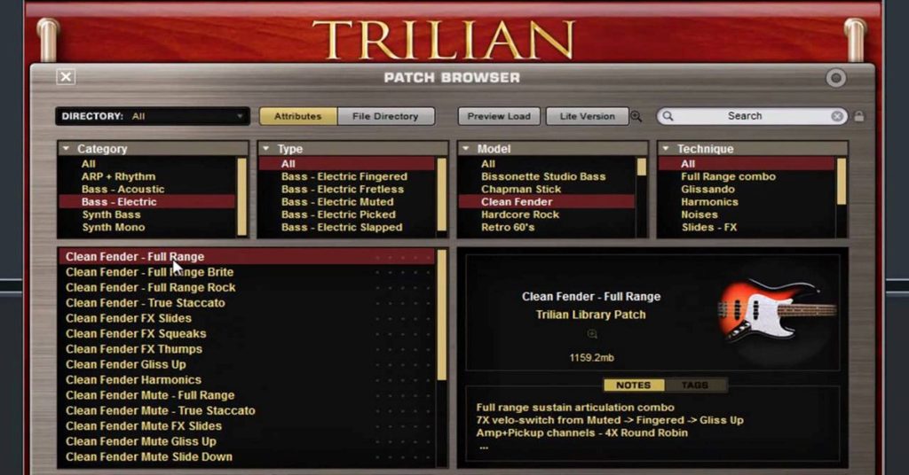 Spectrasonics Trilian for Mac Free Download