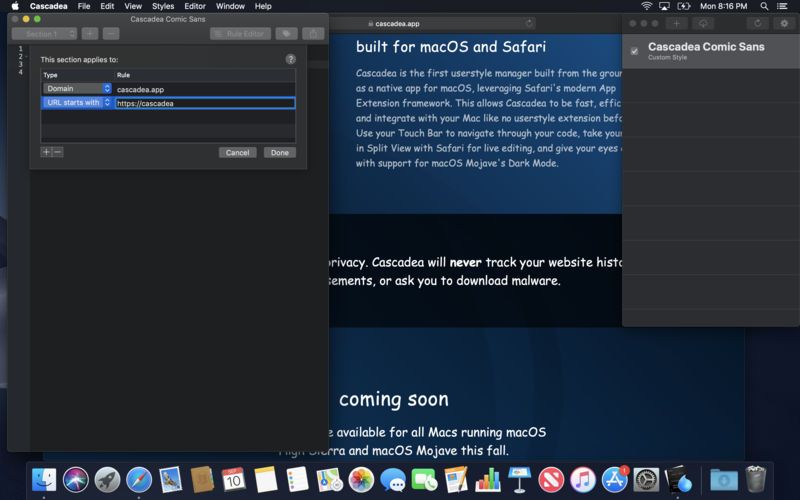 Cascadea Free Download macOS