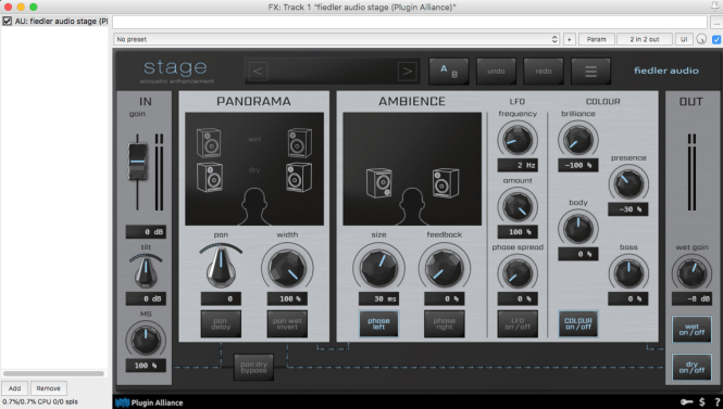 Fiedler Audio Stage for Mac Full Version Download