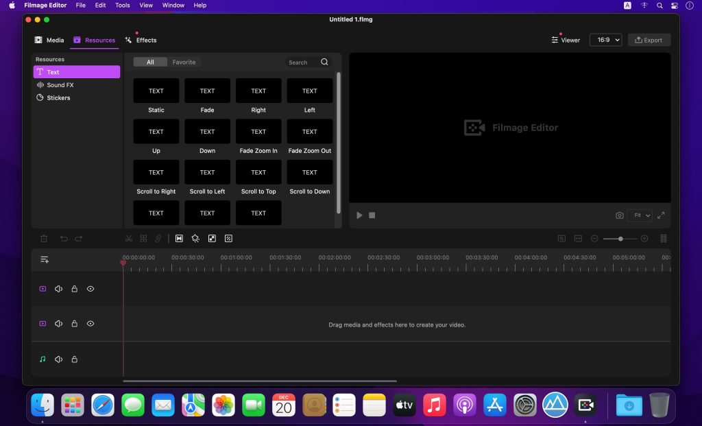 Filmage Editor for Mac Free Download