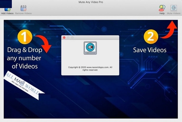 Mute Any Video Pro 2 for macOS Free Download