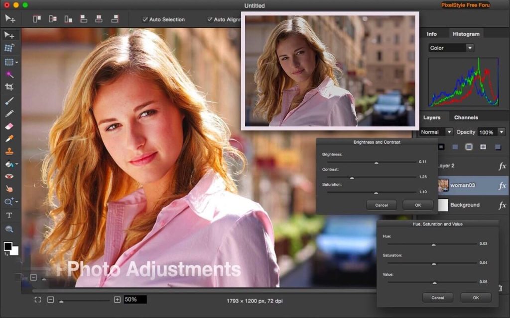 Pixelstyle Photo Image Editor 3 for Mac for Free Download