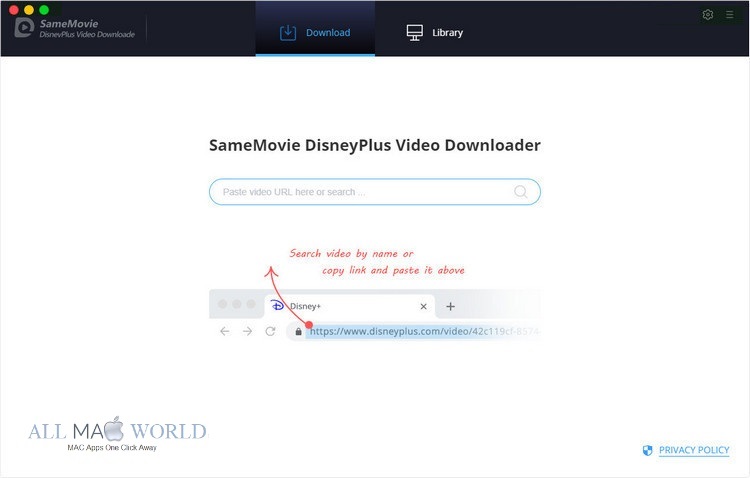 SameMovie DisneyPlus Video Downloader for Mac Free Download