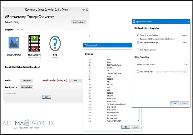 dBpoweramp Image Converter R3 Premier 3 for Mac Free Download