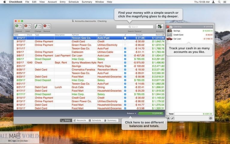 CheckBook Pro for Mac Free Download