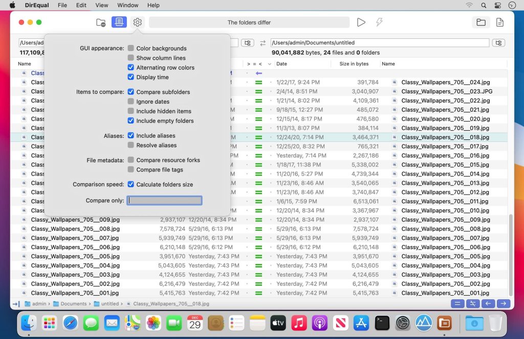 DirEqual 5 for Mac Free Download