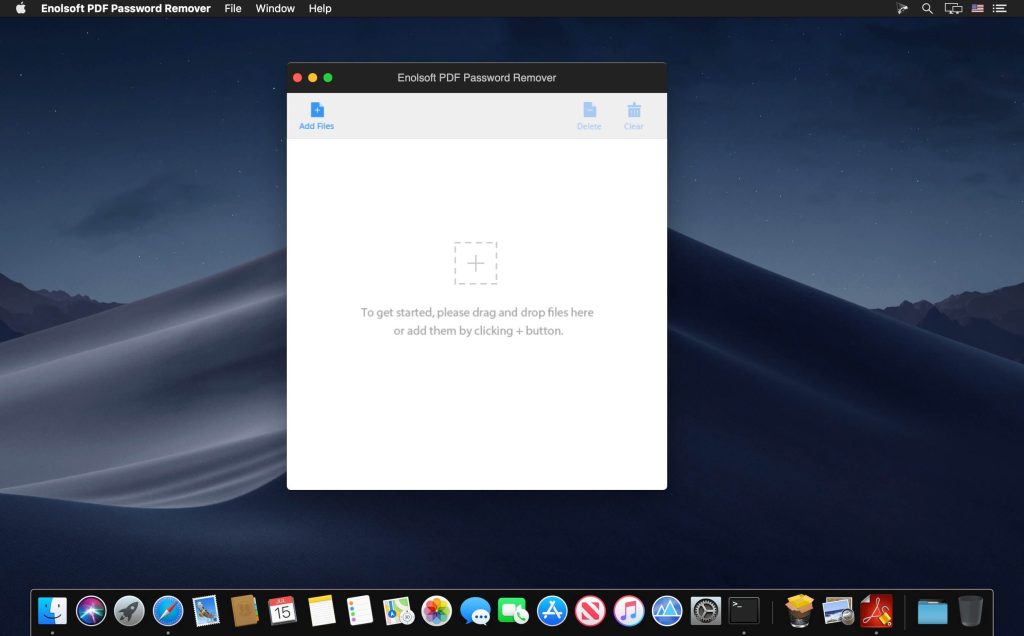 Enolsoft PDF Password Remover 3.8 for Mac Free Download