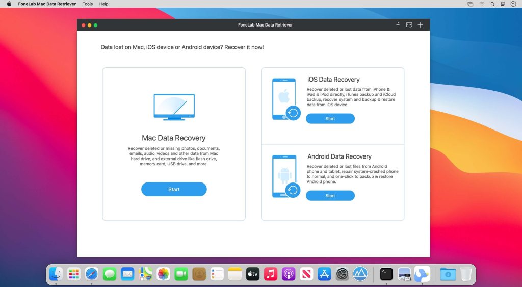 FoneLab Data Retriever 2023 for macOS Free Download