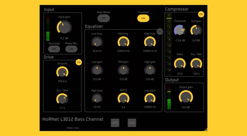 HoRNet L3012 Bass Channel Free Download