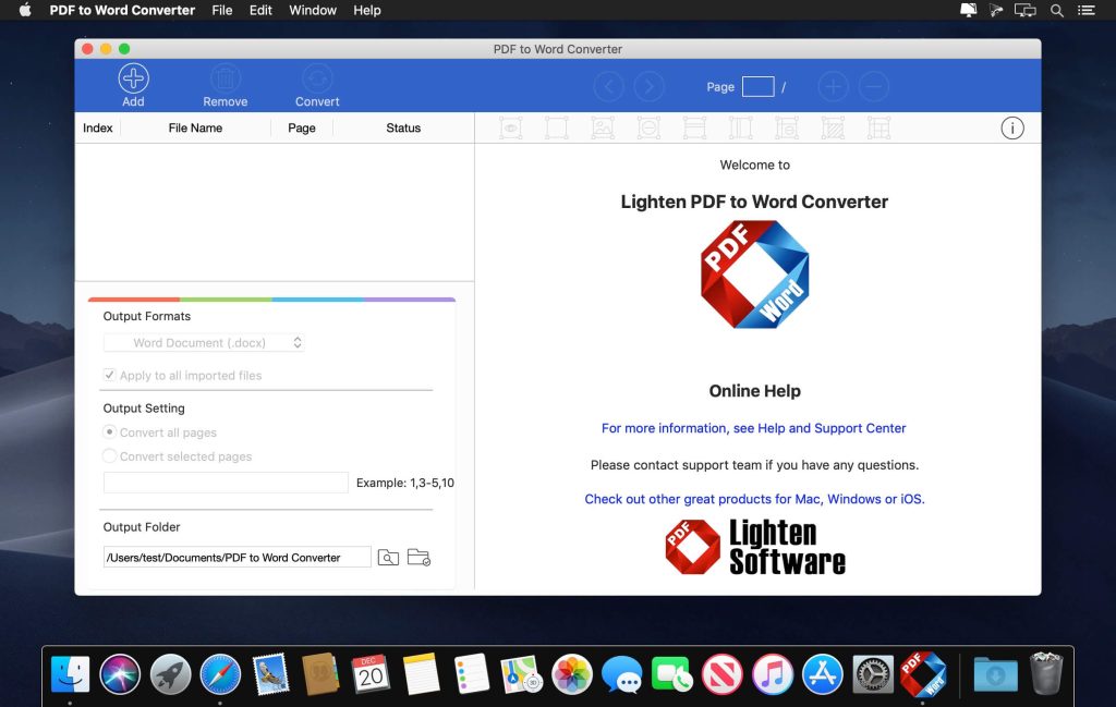 PDF to Word Converter 2022 for Mac Free Download