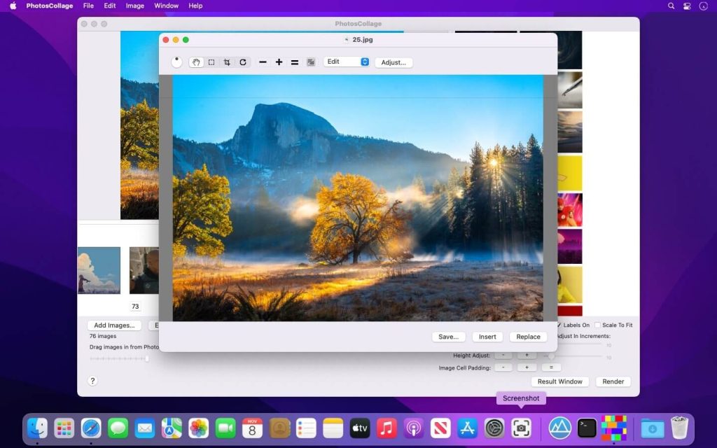PhotosCollage 1.4 for Mac Free Download