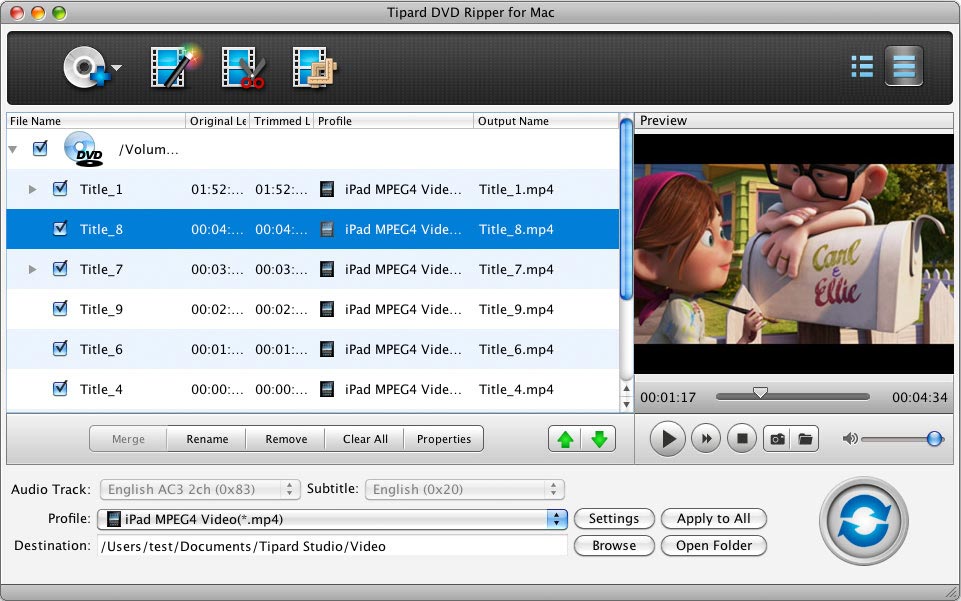 Tipard DVD Ripper 2022 for Mac Free Download