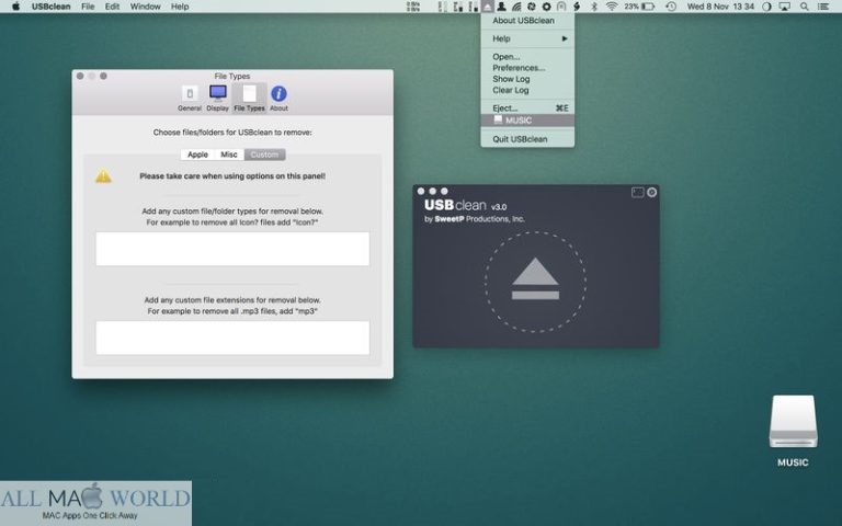 USBclean 3 for macOS free Download