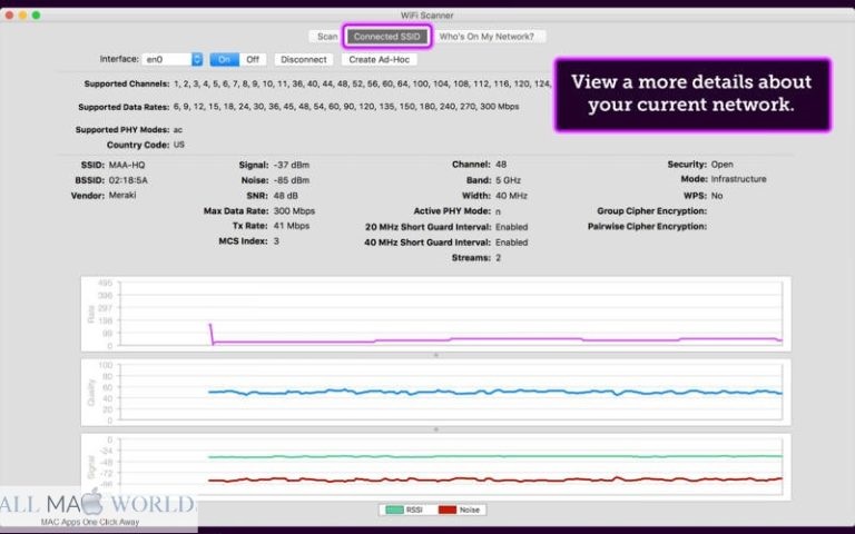 WiFi Scanner 3 for macOS Free Download