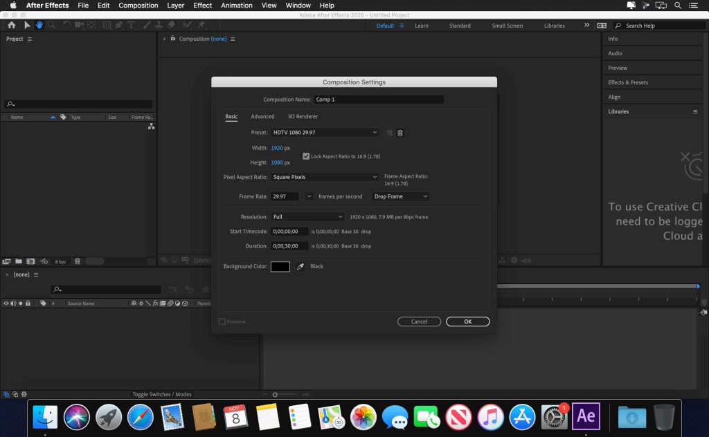 Adobe After Effects 2022 v22.6 for Mac Free Download