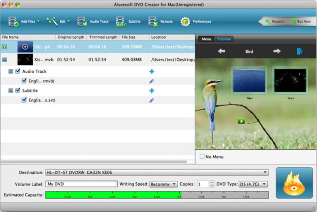 Aiseesoft DVD Creator 2022 for macOS Free Download