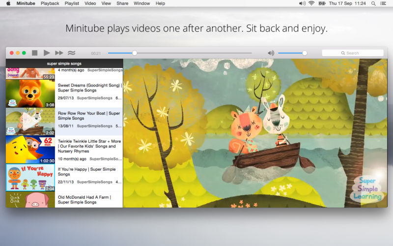 Minitube for YouTube 3.9 for Mac Free Download