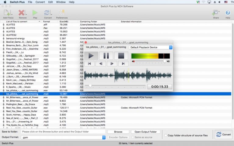 NCH Switch Plus 11 for Mac Free Download