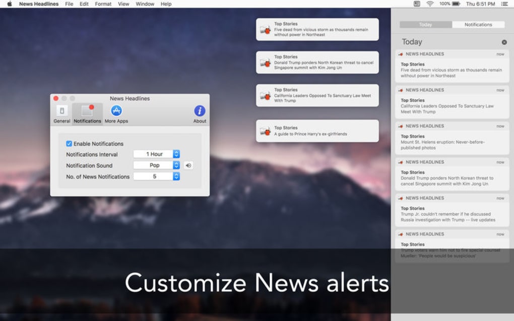 News Headlines for macOS Free Download