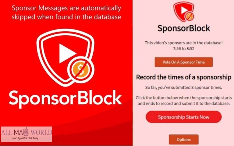 SponsorBlock for YouTube 4 for Mac Free Download