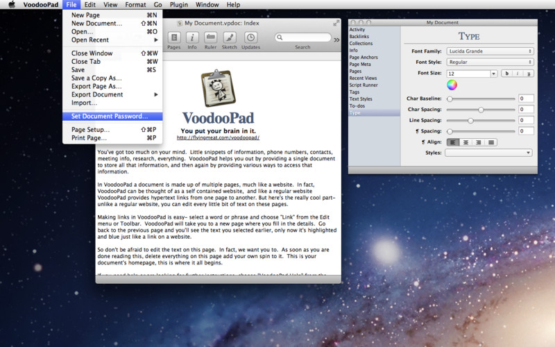 VoodooPad 2022 Full Version Free Download