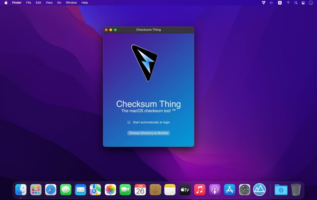 Checksum Thing 2 for Mac Free Download