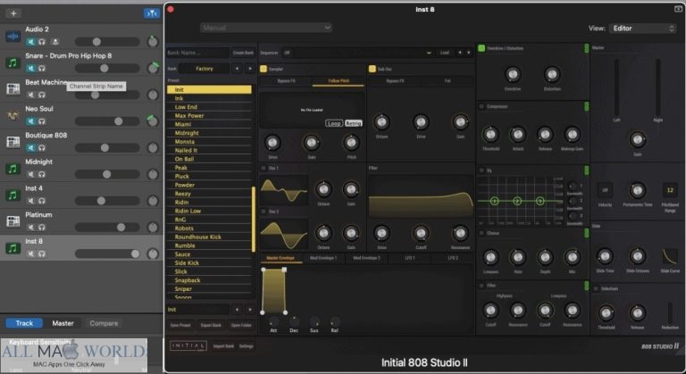 Initial Audio 808 Studio II 2 for macOS Free Download