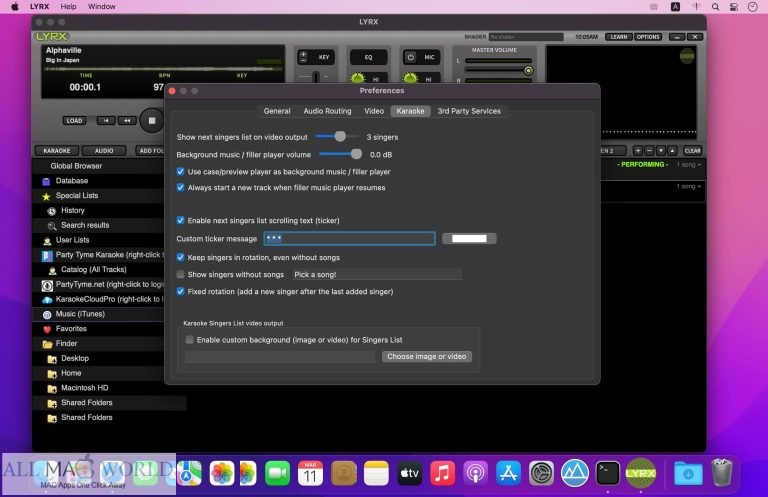 PCDJ LYRX for Mac Free Download