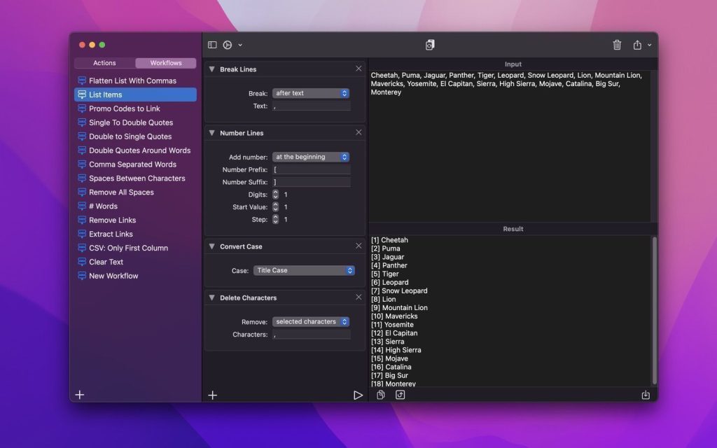 Text Workflow Free Download macOS