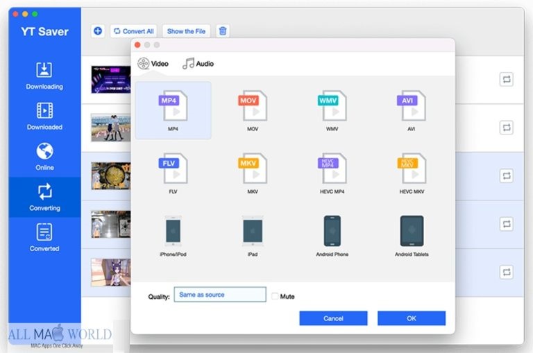 YT Saver Video Downloader Converter 7 for Mac Free Download