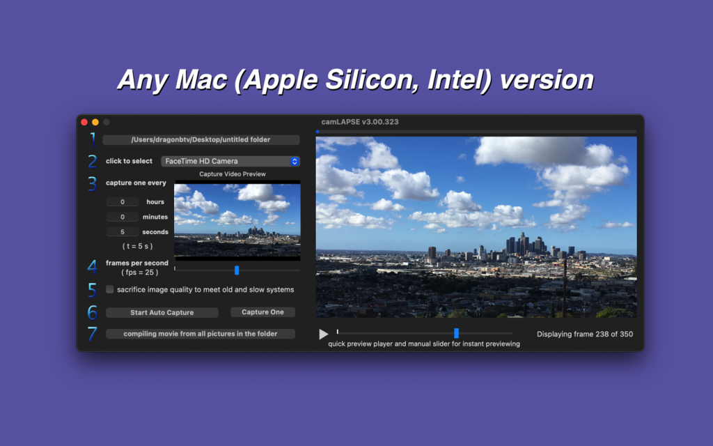 camLAPSE 2022 for Mac Free Download