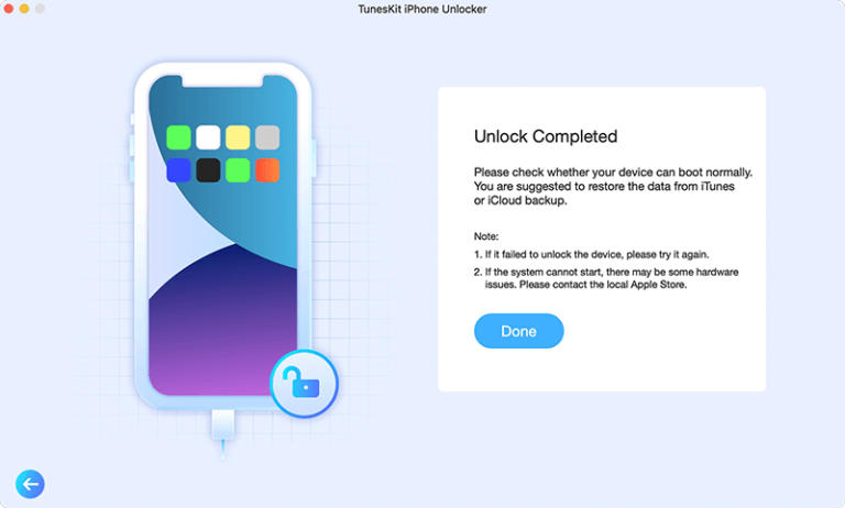 free TunesKit iPhone Unlocker