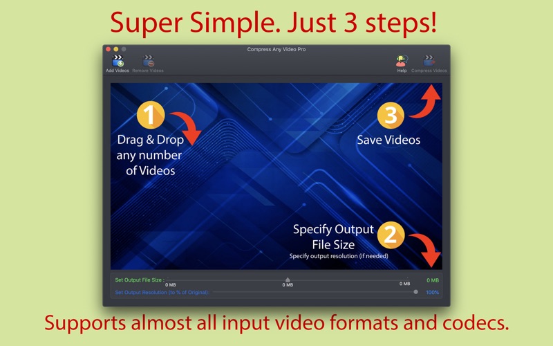 Compress Any Video Pro 2 for Mac Free Download
