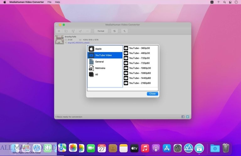 MediaHuman Video Converter for macOS Free Download