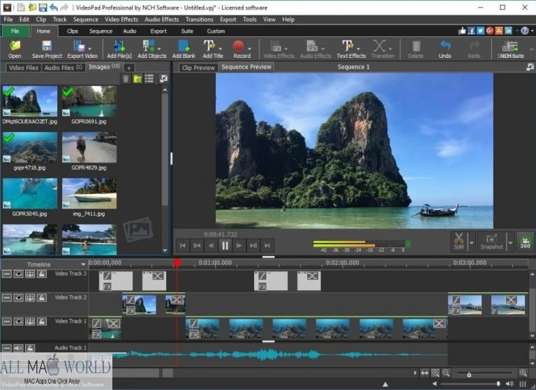 VideoPad Professional 11 for Mac Free Download