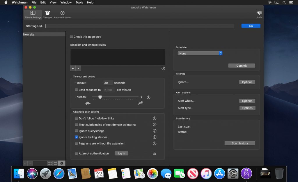 Website Watchman 3 for Mac Free Download