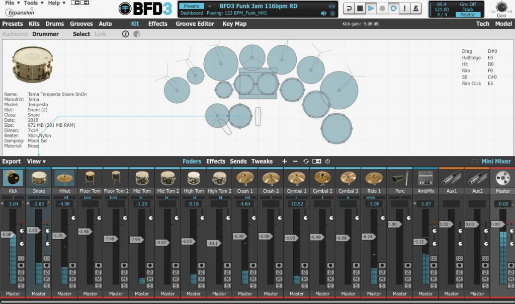 InMusic Brands BFD3 2022 for Mac Free Download