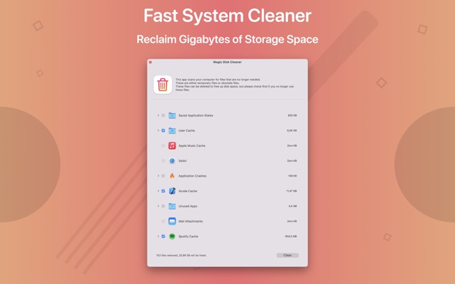 Magic Disk Cleaner for macOS Free Download
