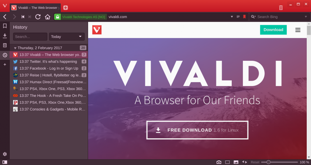 Vivaldi 2022 for Mac Free Download