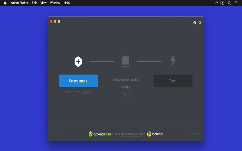 BalenaEtcher for Mac Full Version Download