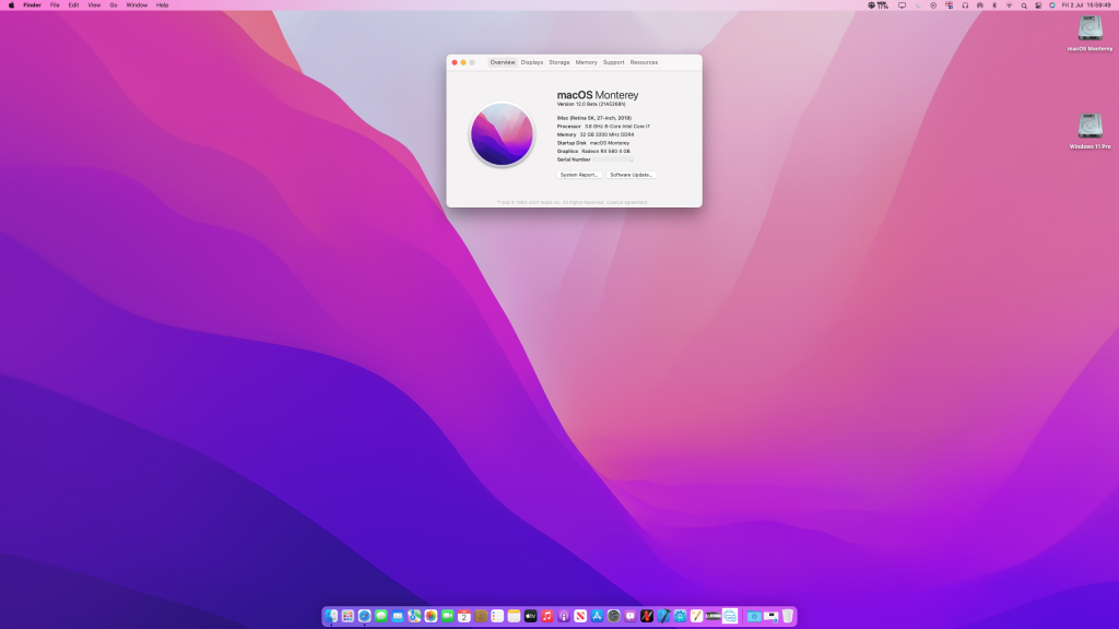 macOS Monterey Hackintosh 12 Free Download