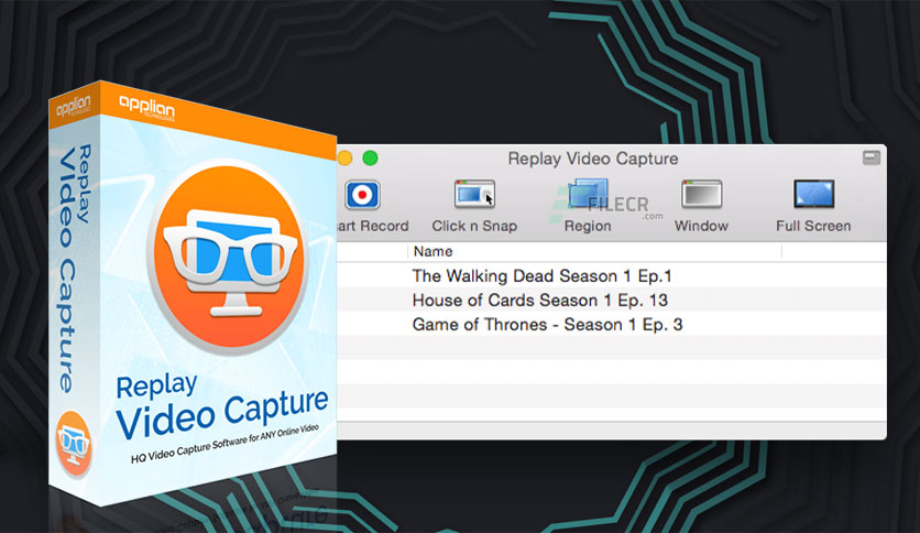 Applian Replay Video Capture 3 for Mac