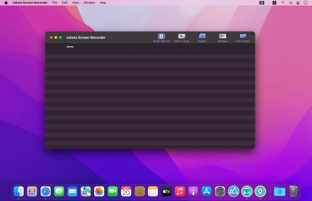 Jaksta Screen Recorder 2022 for Mac Free Download