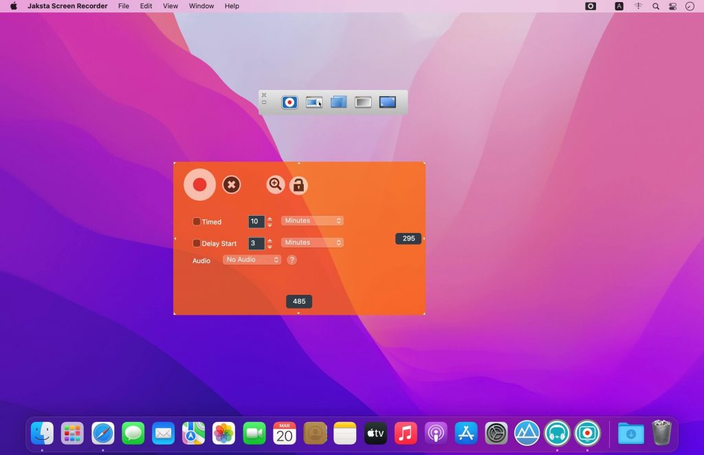 Jaksta Screen Recorder 3 for Mac Free Download