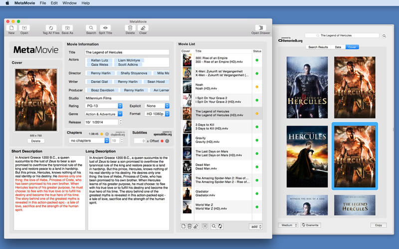 MetaMovie 2 for Mac Free Download