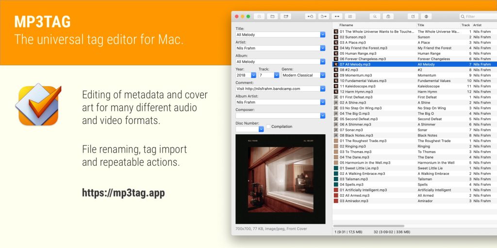 Mp3tag for macOS Free Download